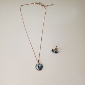 Matching Necklace & Earrings Set